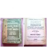 Régi zseb,-és kéziszótárok az 1930-40 es évekből....2