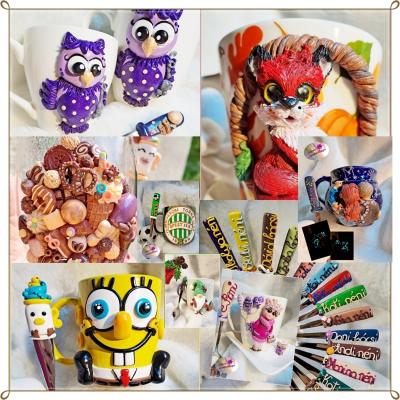 Süthető gyurmából készült alkotások, szívvel - lélekkel0