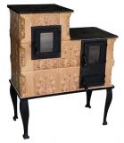 Eladó AKCIÓS hordozható cserépkályha választható csempékből.1