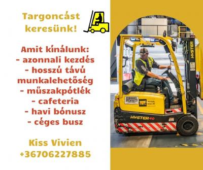 Targoncást keresünk Zalaegerszegre0