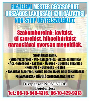 Országos lakossági szervizhálózat0