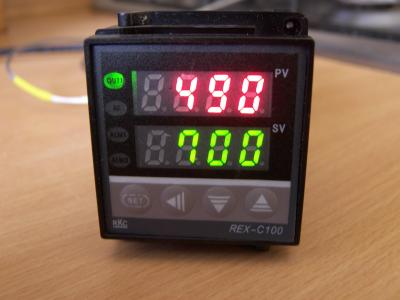 PID Kemence hőfokszabályzó 1250 C 3m szenzor hőfokszabályozó0
