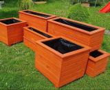 Virágláda, balkonláda, kerítés, korlát virágtartó egyedi méretben is