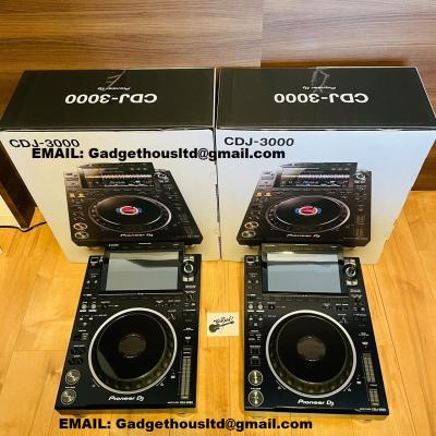 Pioneer CDJ-3000,DJM-A9, DJM-V10-LF, DJM-900NXS2, Pioneer CDJ-2000NXS20