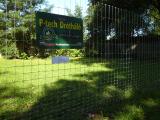 drótkerítés P-tech vadháló oszlop huzal2