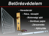 biztonsági ajtó rácsajtó
