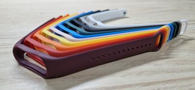 Xiaomi Mi Band 5 és Mi Band 6 színes szilikon pótszíj eladó0