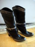 Női bőrcsizma 39-es1