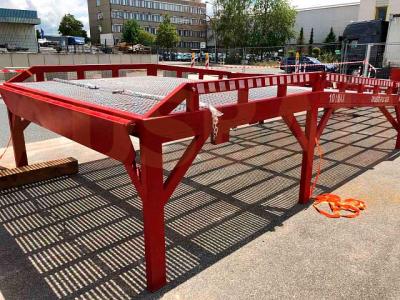 Targonca rámpa a gyártótól0