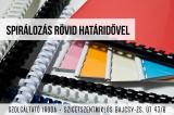 Iratfűzés spirálozással, másolás, nyomtatás Szigetszentmiklós