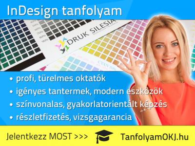 INDESIGN tanfolyam Budapesten0