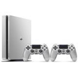 Sony PlayStation 4 Slim Silver + DualShock 500GB konzol