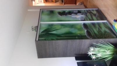 Italy Style gardrób, két szekrény hozzáillő komódokkal0