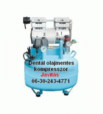Dentál Olajmentes kompresszo0