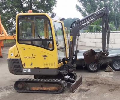 Mini kotrógép Volvo EC15B XTV0