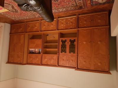 koloniál szekrénysor + komód+ asztal0