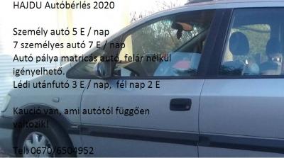 Autóbérlés, bérbeadás kölcsönzés Kölcsön autó0