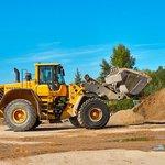 Markoló, kotrógép kezelő német munka Coburg és Suhl között