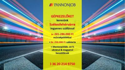 Gépkezelő, Csomagoló-(Székesfehérvár)0