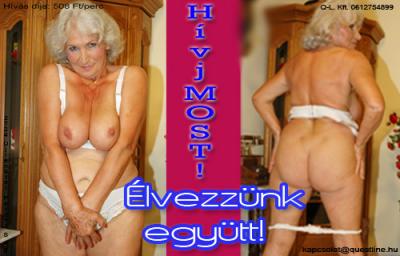 Tapasztalt, idősebb partnert keresel? 06-90-603-7970