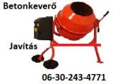 Betonkeverő javítás