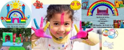 Gyerekeknek légvár bérelhető Gödöllőn különböző bulikra !0