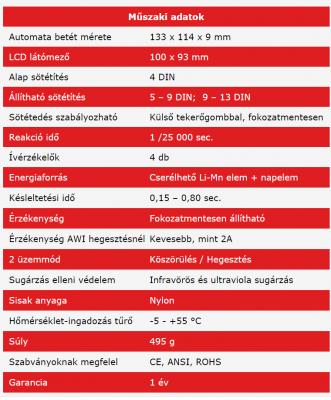 Automata hegesztőpajzs WH-9801LM Óriás látómezővel0