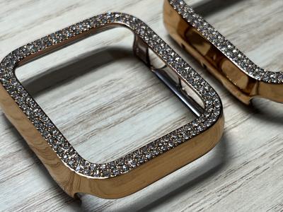 Apple Watch kővel díszített műanyag védőtok0