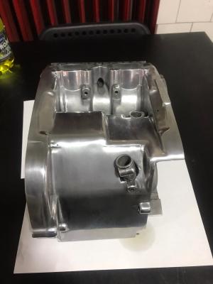 Motor blokk cizellálása és selyem polírozása!0