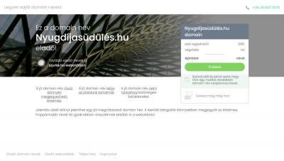 Szállásos domain név eladó: nyugdijasudules.hu0