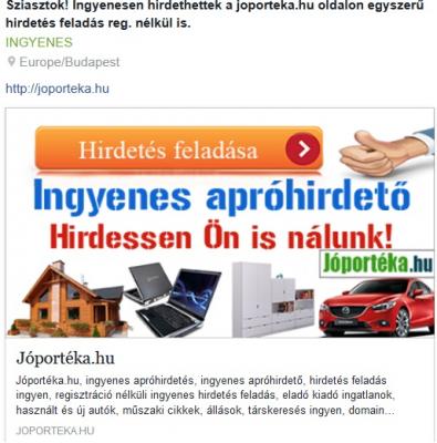 Hirdessen ingyenesen0