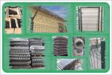 Drótfonat kerítésépítés betonoszlop huzal drótháló kerítésdrót kerítés1