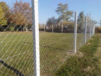 Drótháló kerítés építés országosan vadháló kerítés oszlop0