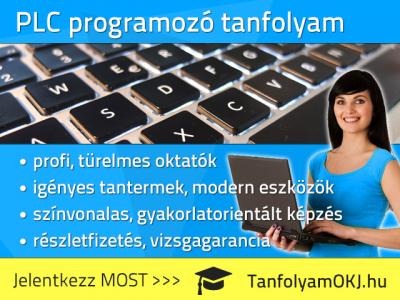 PLC-programozó OKJ-s tanfolyam Budapesten0