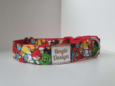 Egyedi mintás kutya nyakörvek, pórázok, és hámok webshopja.0