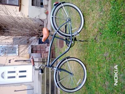 Városi Retró kinézetű alu vázas bicaj0