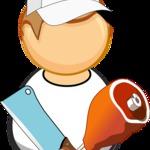 Húsipari dolgozó hentes - mészáros németországi munka bajor húsüzembe