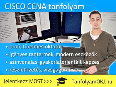 CISCO CCNA tanfolyam Budapesten0