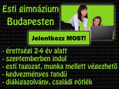 Estis érettségi Budapesten diákigazolvánnyal0