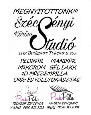 Zugló-Műköröm-Pedikűr-1D Szempilla-Orr-és Fülbelövés0