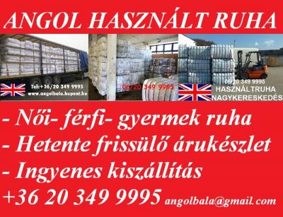 Angol használt ruha nagyker. - Diszkont árak!0